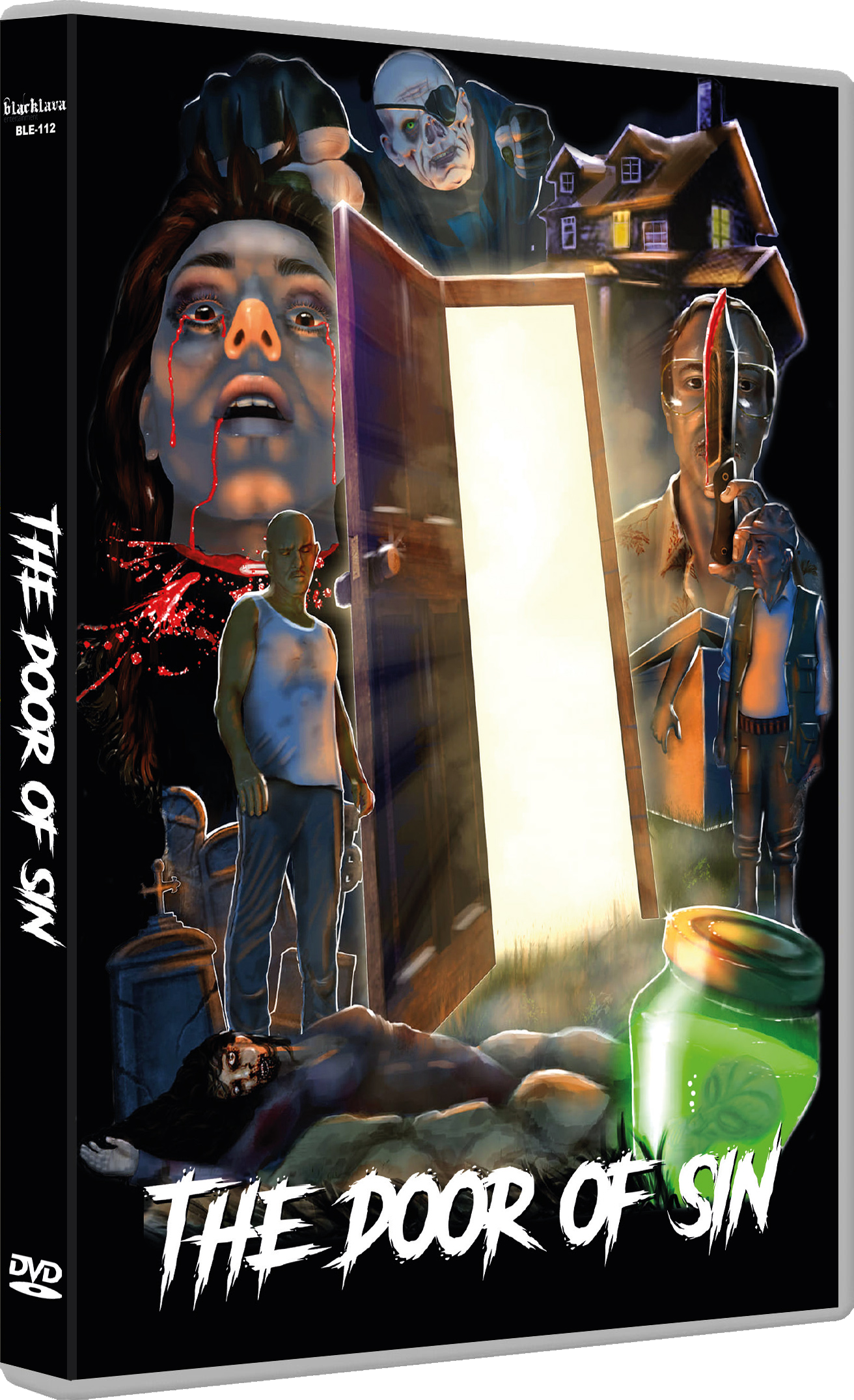 Black Lava The Door of Sin Single DVD Daniele Zinelli 94 Min.