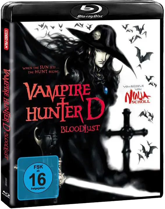 Black Lava Vampire Hunter D Bloodlust Blu-ray 102 Min