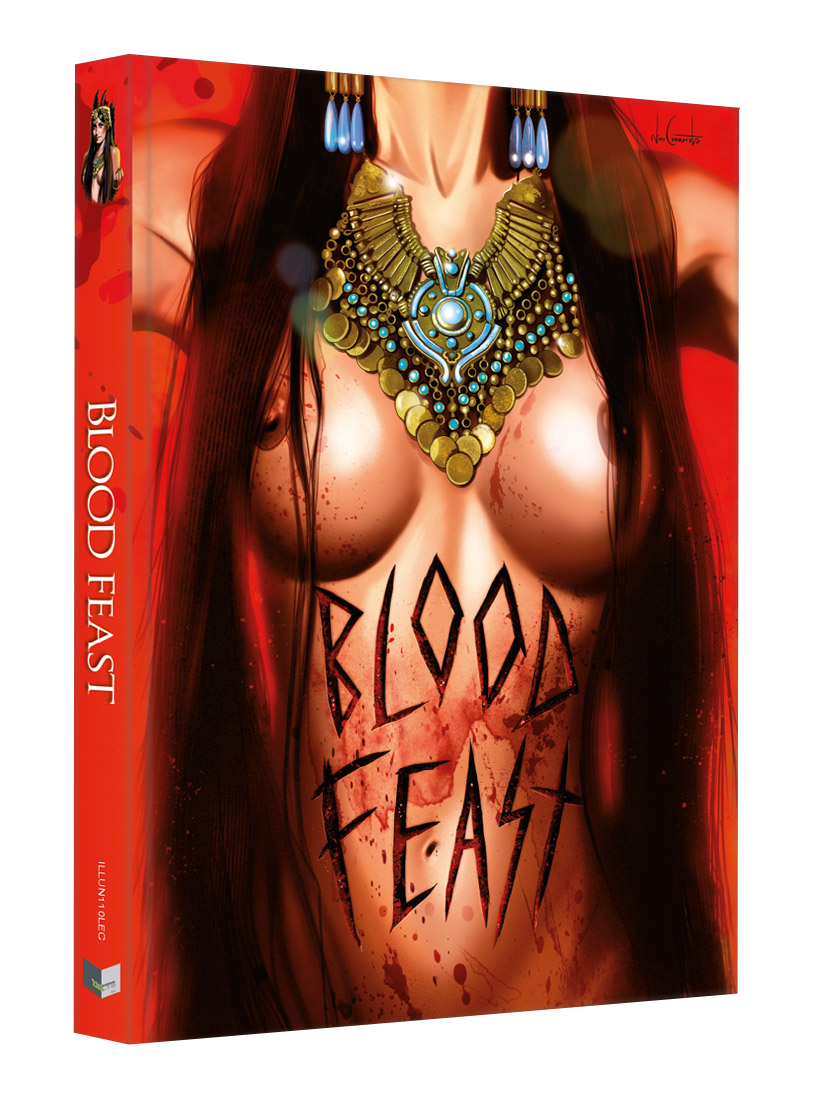 Black Lava Blood Feast Mediabook Cover C 2-Disc Limited Uncut