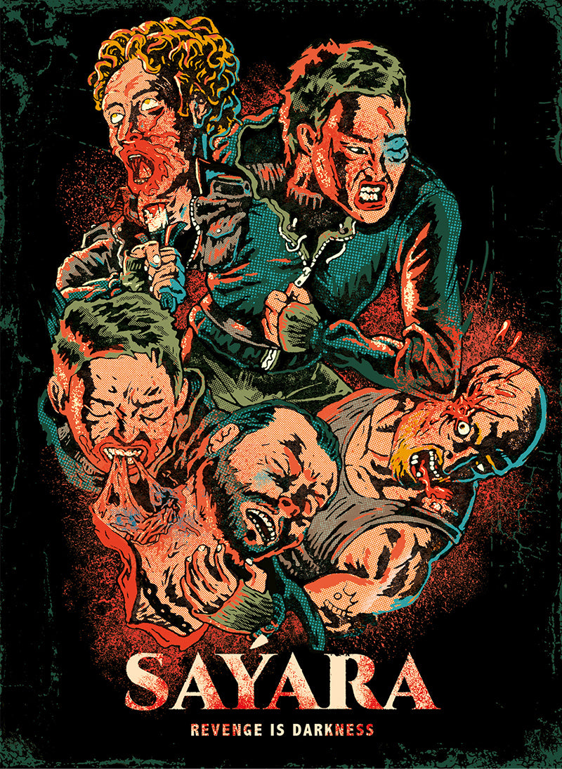 Black Lava Sayara Revenge is Darkness Mediabook Cover B