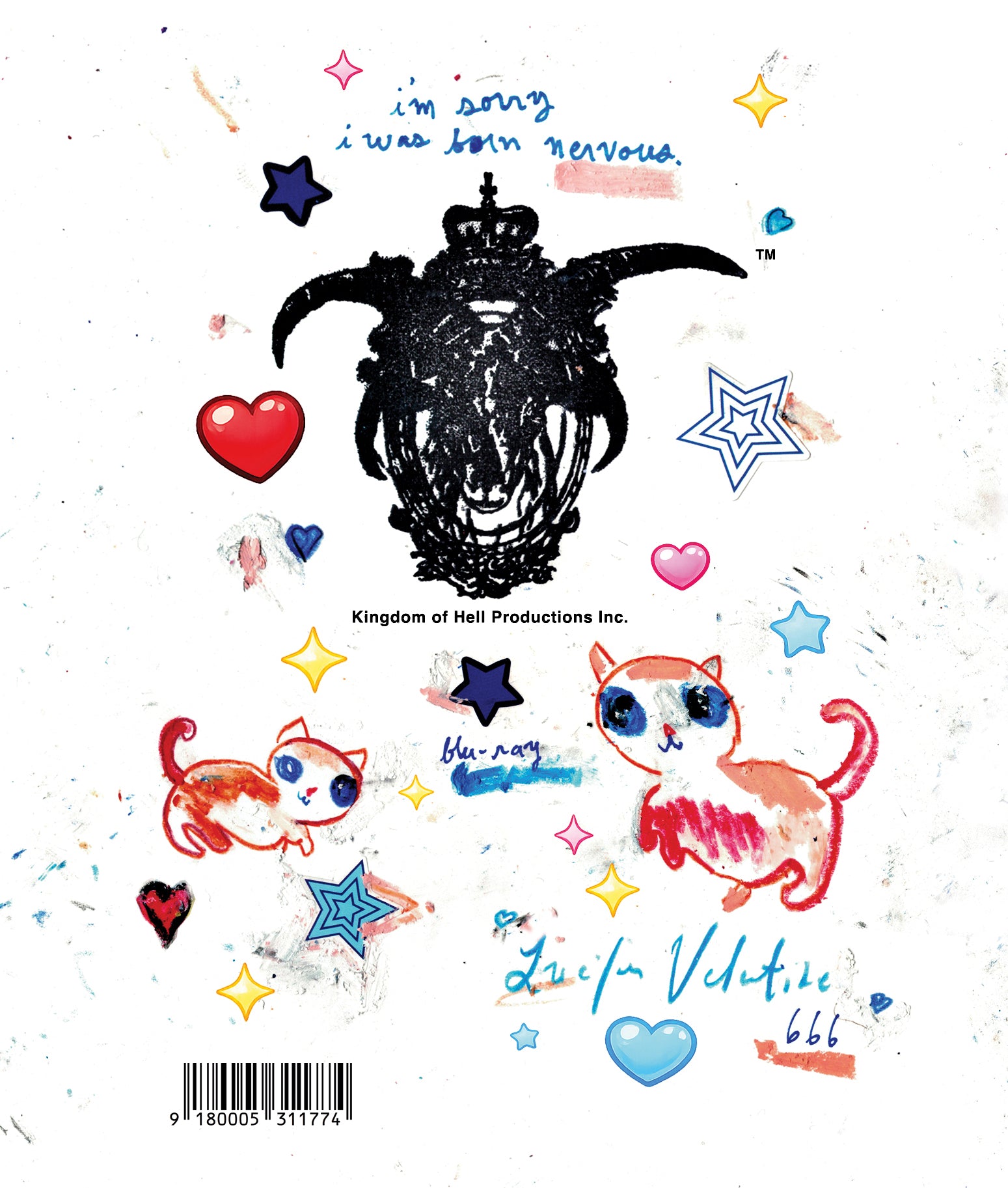 Black Lava The Angela Chapters Blu-ray Lucifer Valentine