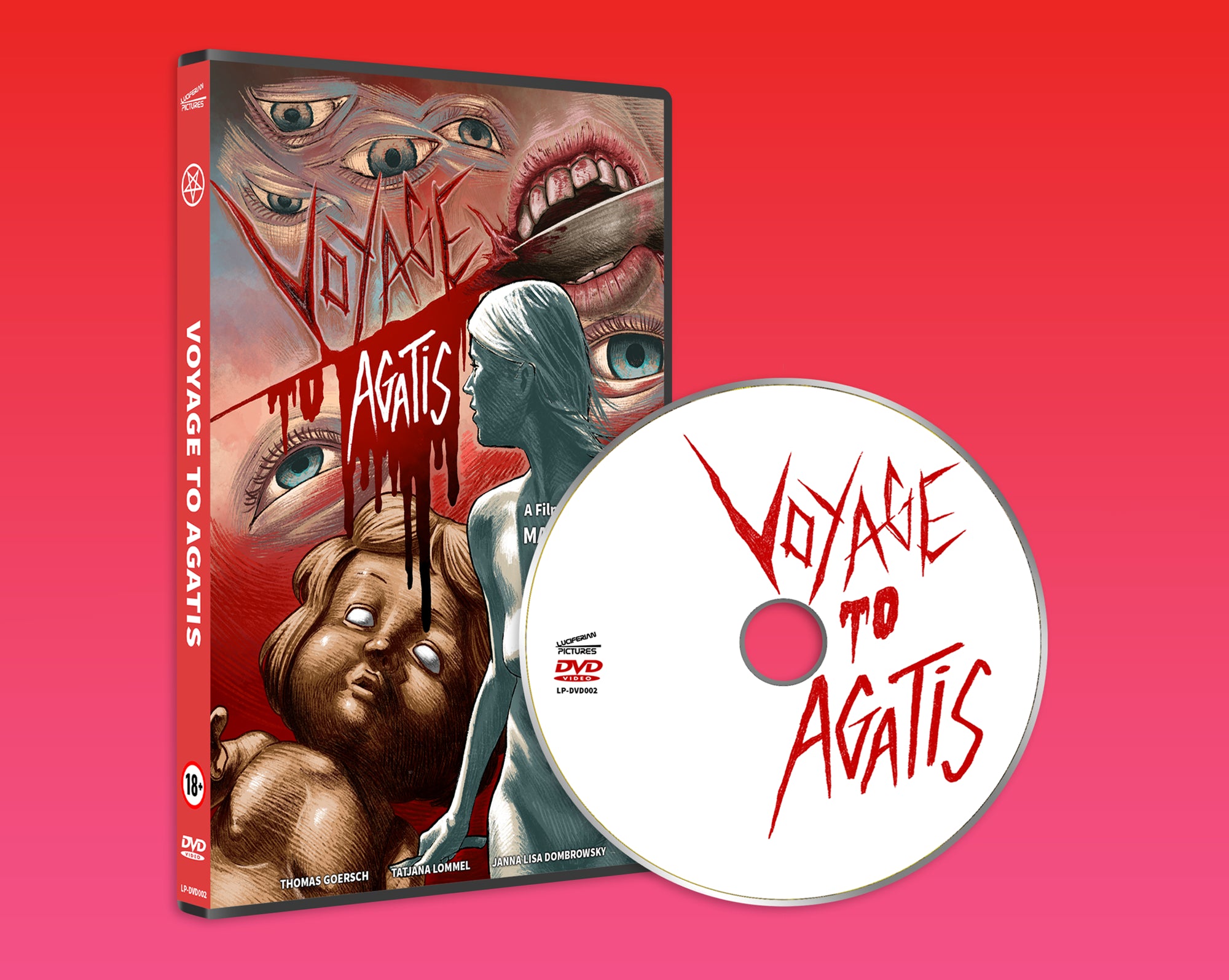 Black Lava Marian Dora Voyage to Agatis DVD Cover B Limited