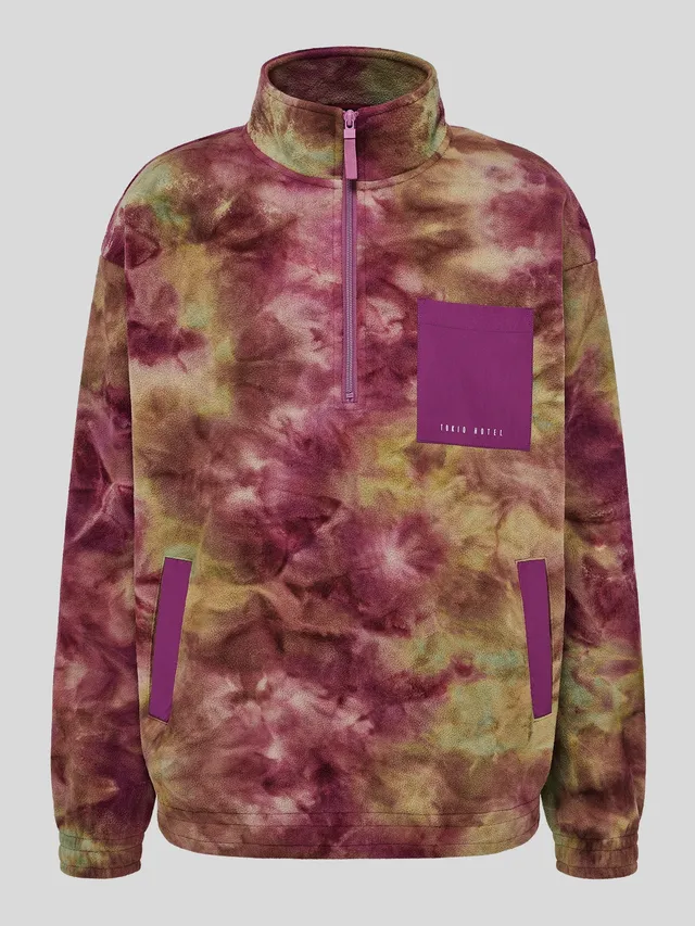 Tokio Hotel Fleece Sweatshirt Batik Polyester Regular Fit