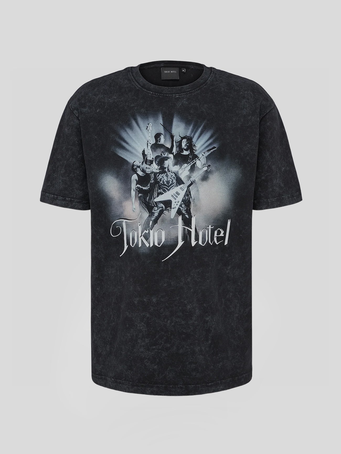Tokio Hotel Bandshirt 2024 Shirt Schwarz Oversized Baumwolle