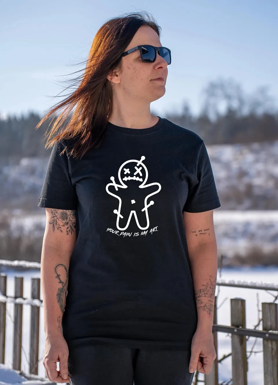 BlackLava Your Pain Is My Art Voodoo T-Shirt 200 g/m²