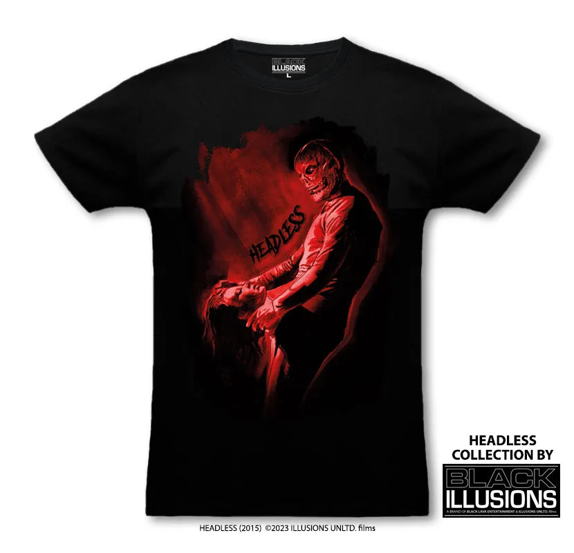 BlackLava Headless T-Shirt Rundhals Shirt schwarz Baumwolle