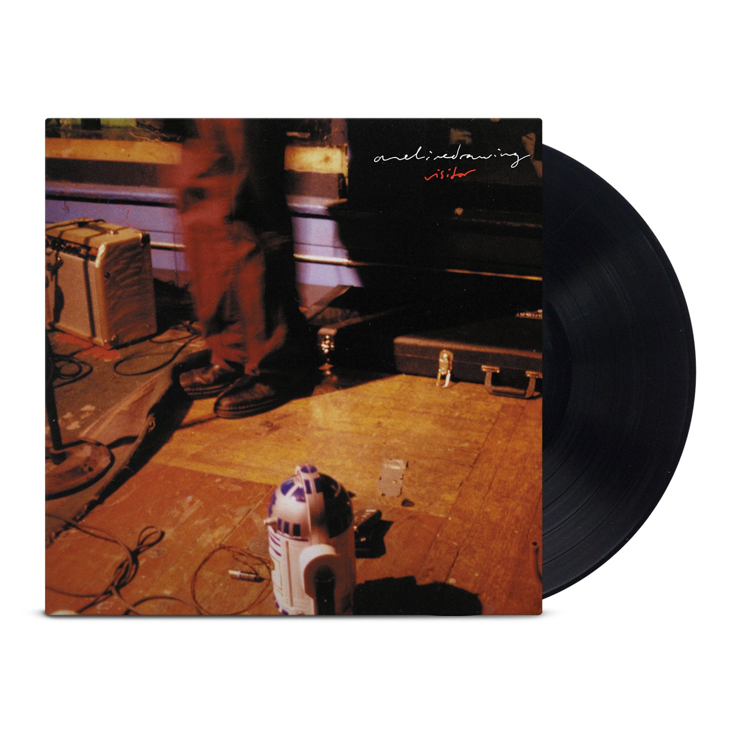 onelinedrawing Visitor LP Vinyl schwarz
