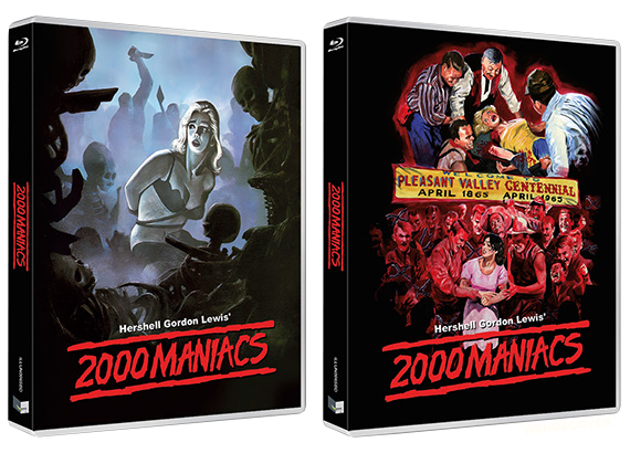 Black Lava 2000 Maniacs Blu-ray Uncut Scanavo Box