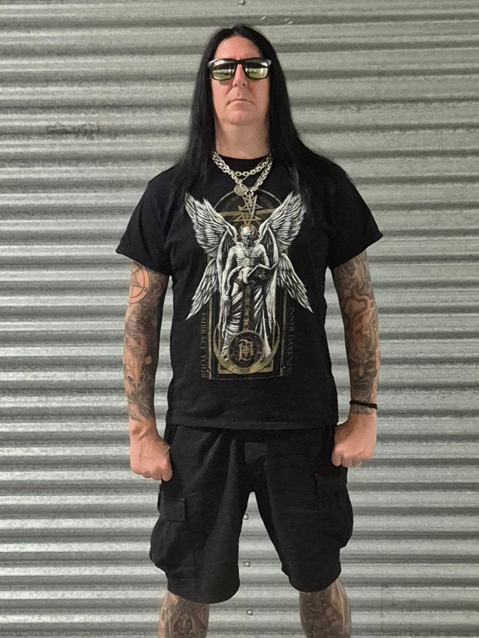 Lord Ahriman Embrace Darkness Shirt schwarz Nestor Avalos