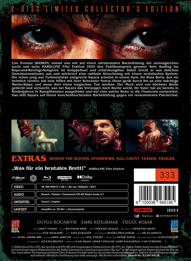 Black Lava Sayara Revenge is Darkness Mediabook Cover B