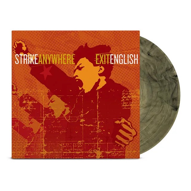 Strike Anywhere Exit English LP Clear Black Vinyl