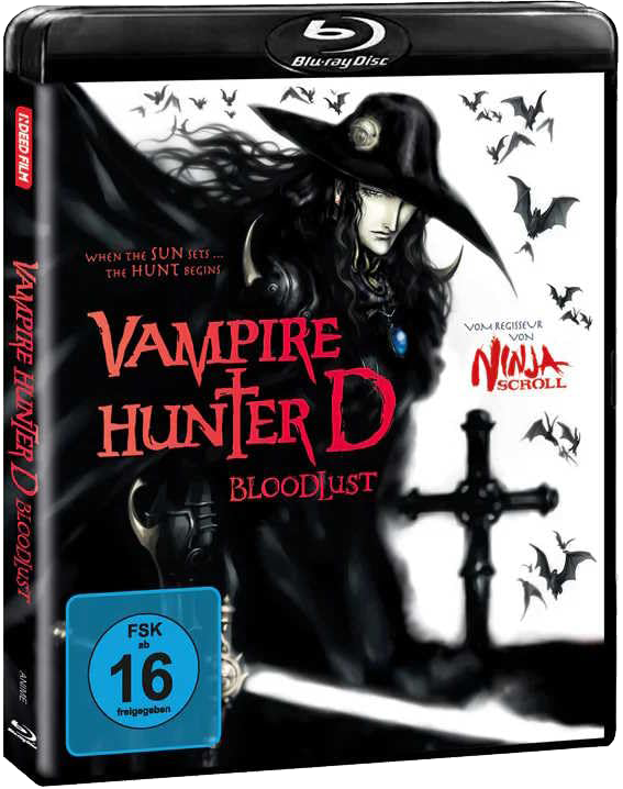 Black Lava Vampire Hunter D Bloodlust Blu-ray 102 Min