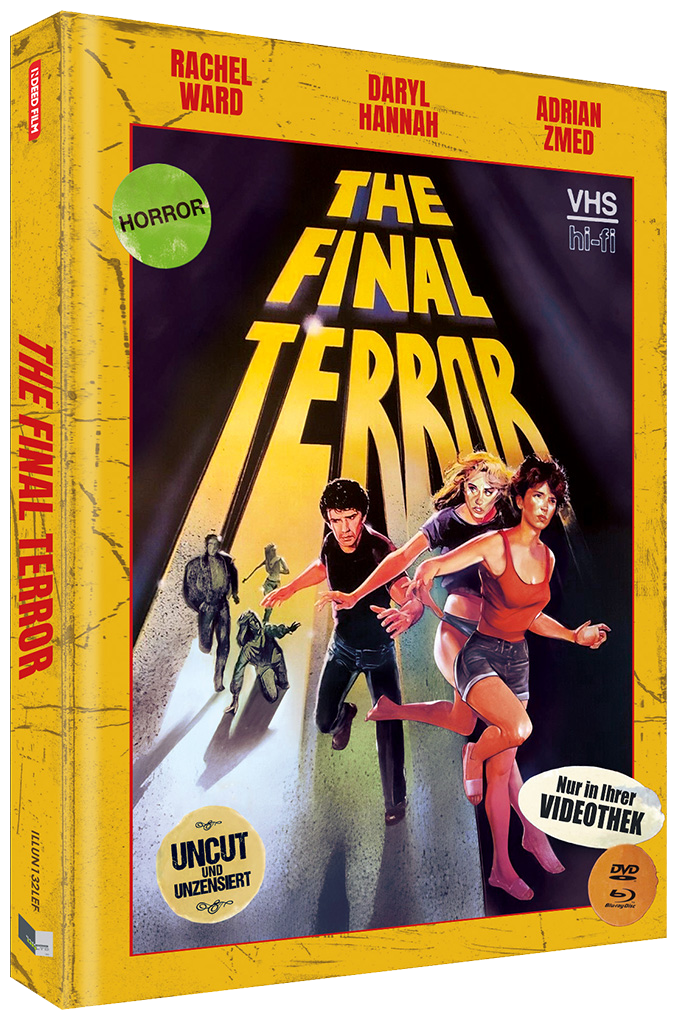 The Final Terror Limited 333 Mediabook BD+DVD Cover F Horror