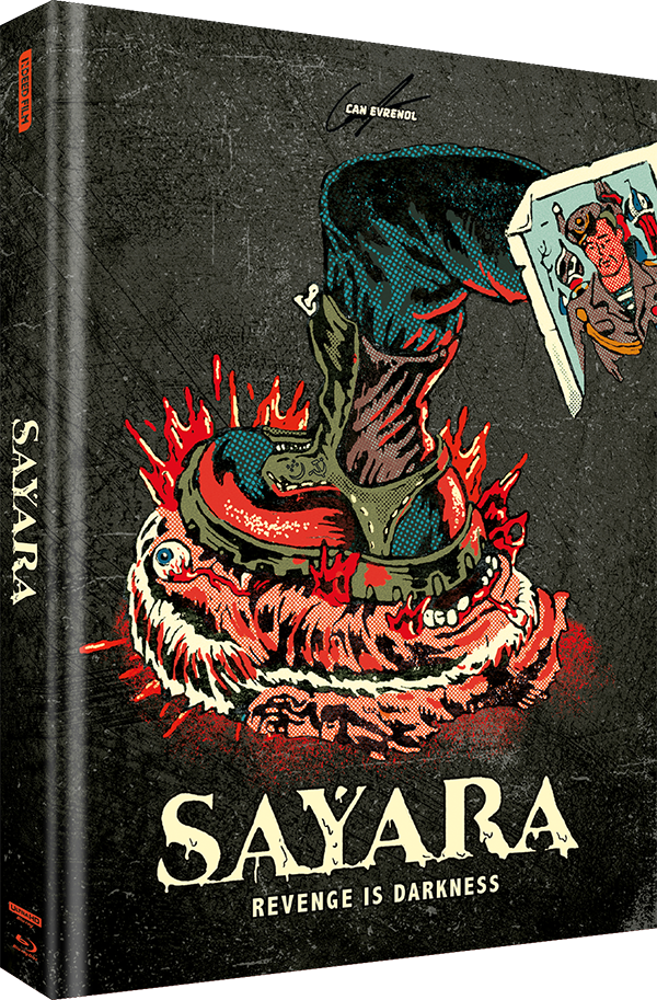 Black Lava Sayara Revenge is Darkness Mediabook Cover E UHD