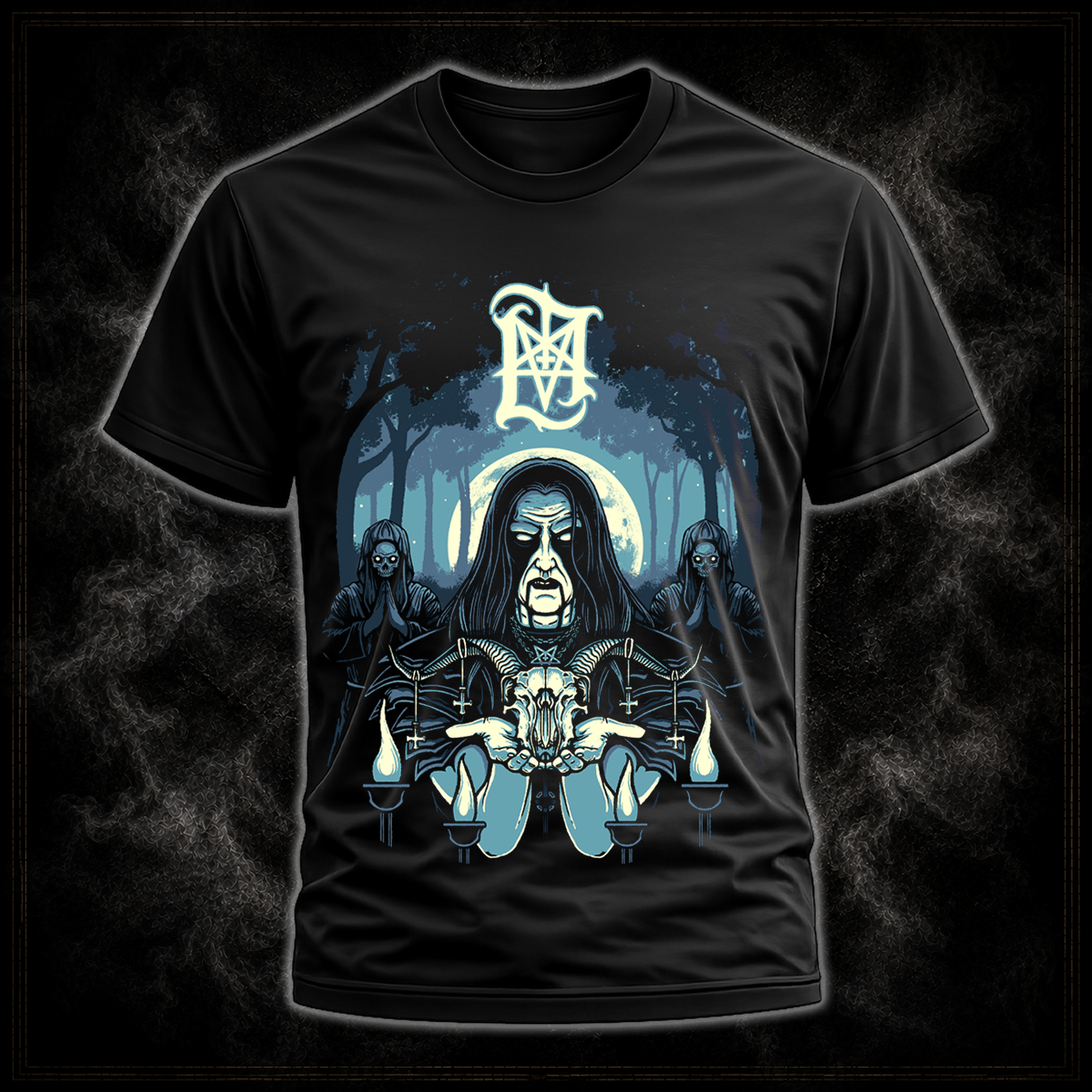 Lord Ahriman Ritual Bundle Shirt + Zip-Hood schwarz