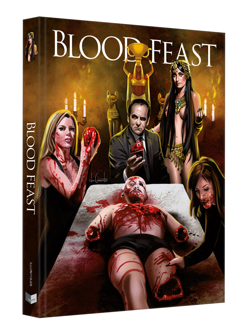 Black Lava Blood Feast Mediabook 2-Disc Cover B Uncut Horror