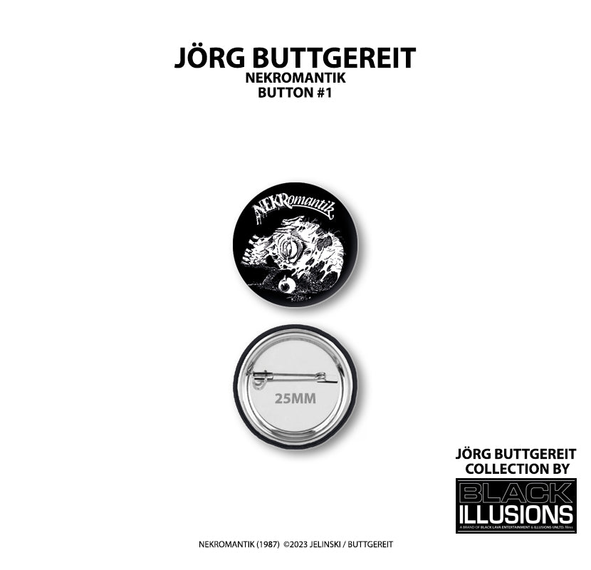 BlackLava Nekromantik Button #1 Anstecker 25mm lizenziert