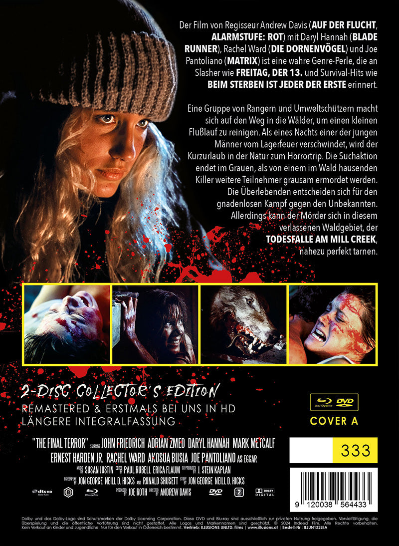Black Lava The Final Terror Mediabook BD+DVD Cover A Limit 333
