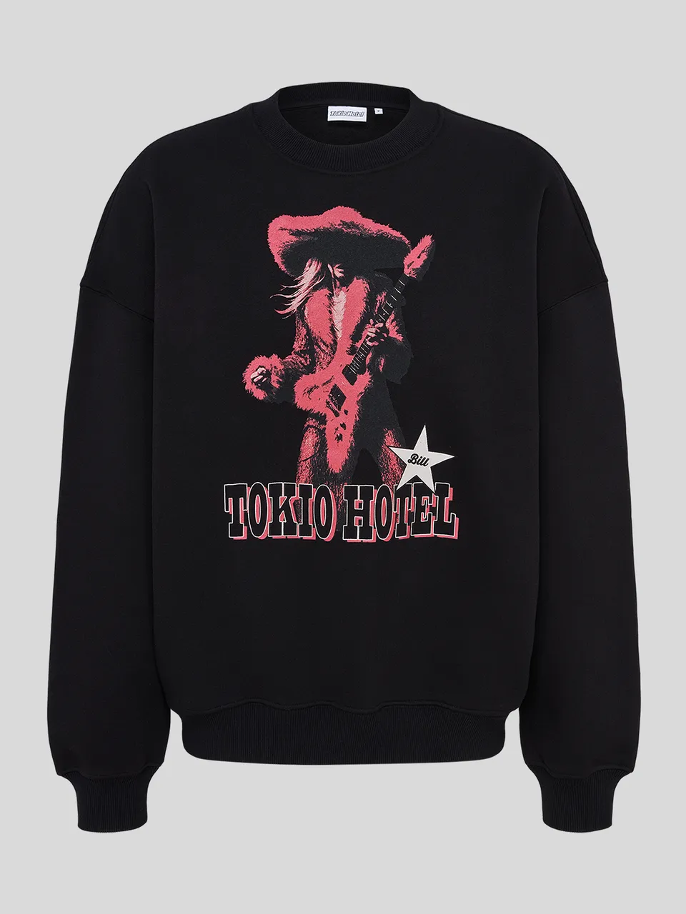 Tokio Hotel Western Sweatshirt Pullover Schwarz Oversize