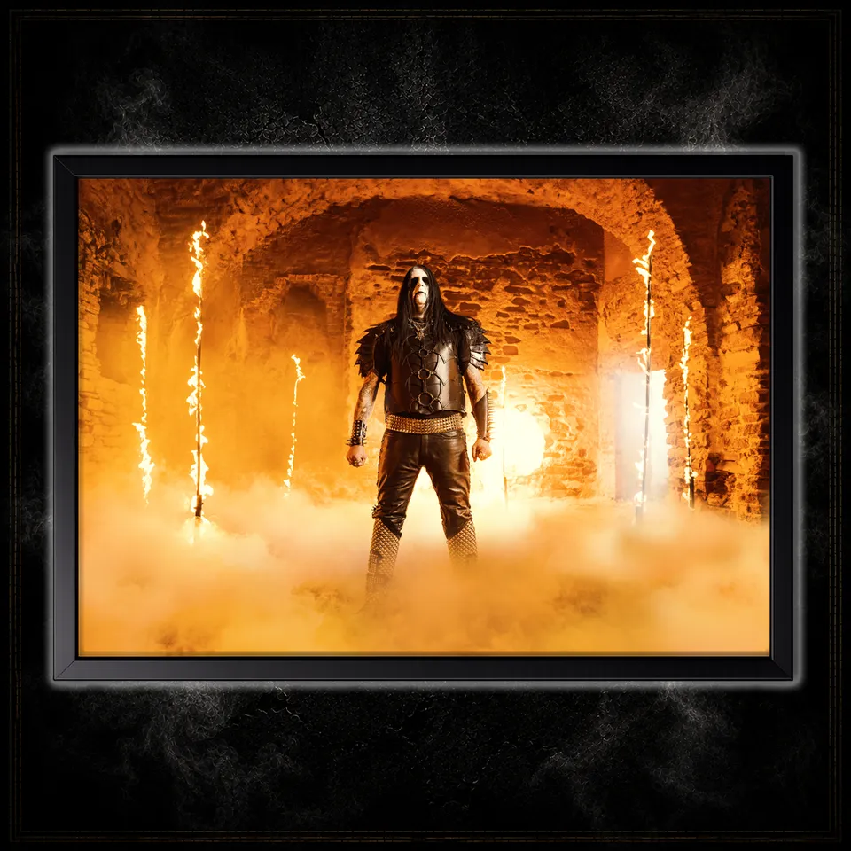 Lord Ahriman I Am The Apocalypse Poster Signiert B2