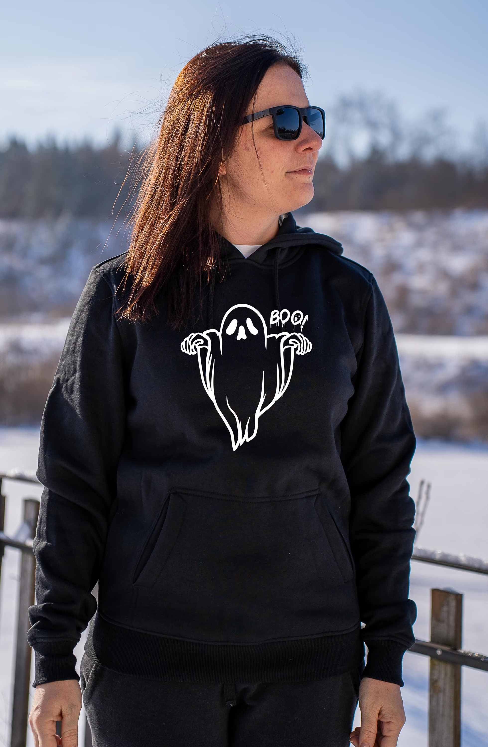Ghost Heavy Hoody Hoodie S-5XL Baumwolle 300 g/m²