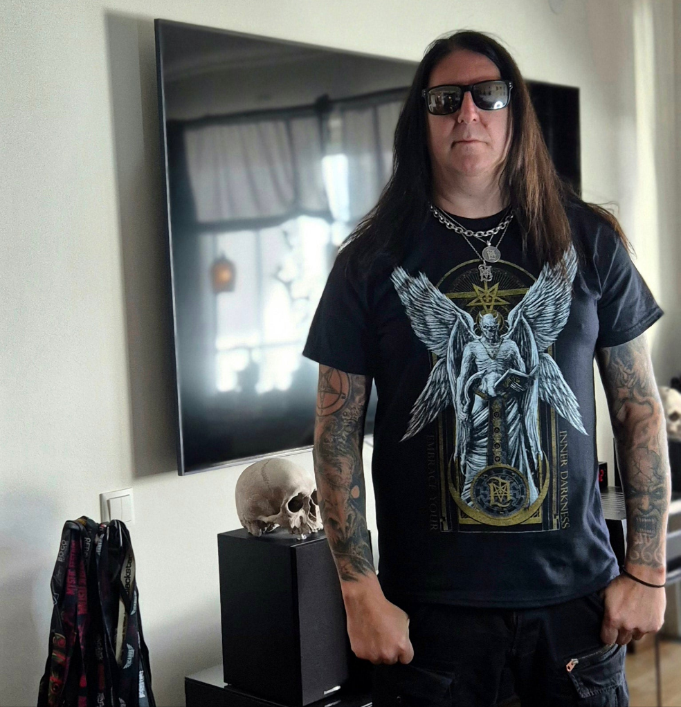 Lord Ahriman Embrace Darkness Shirt schwarz Nestor Avalos