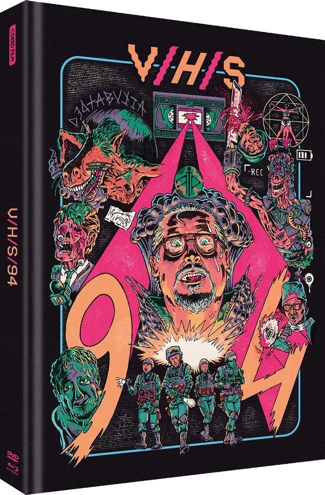 Black Lava V/H/S/94 Mediabook Blu-ray+DVD Cover B Uncut limitiert