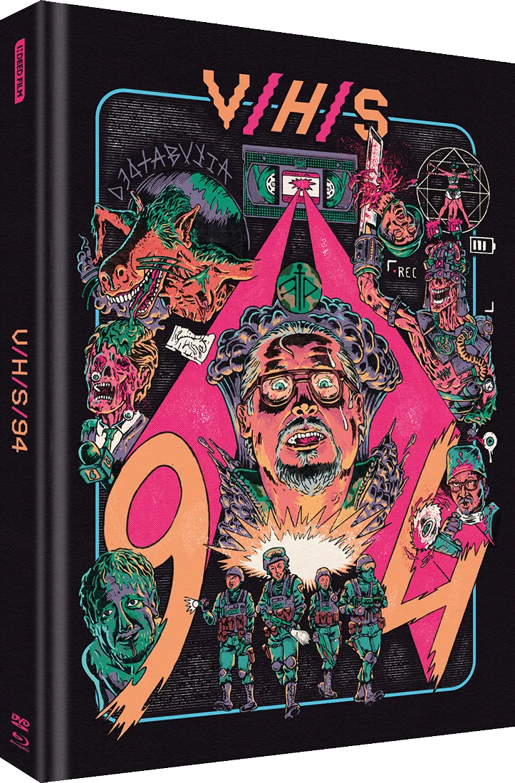 Black Lava V/H/S/94 Mediabook Blu-ray+DVD Cover B Uncut limitiert
