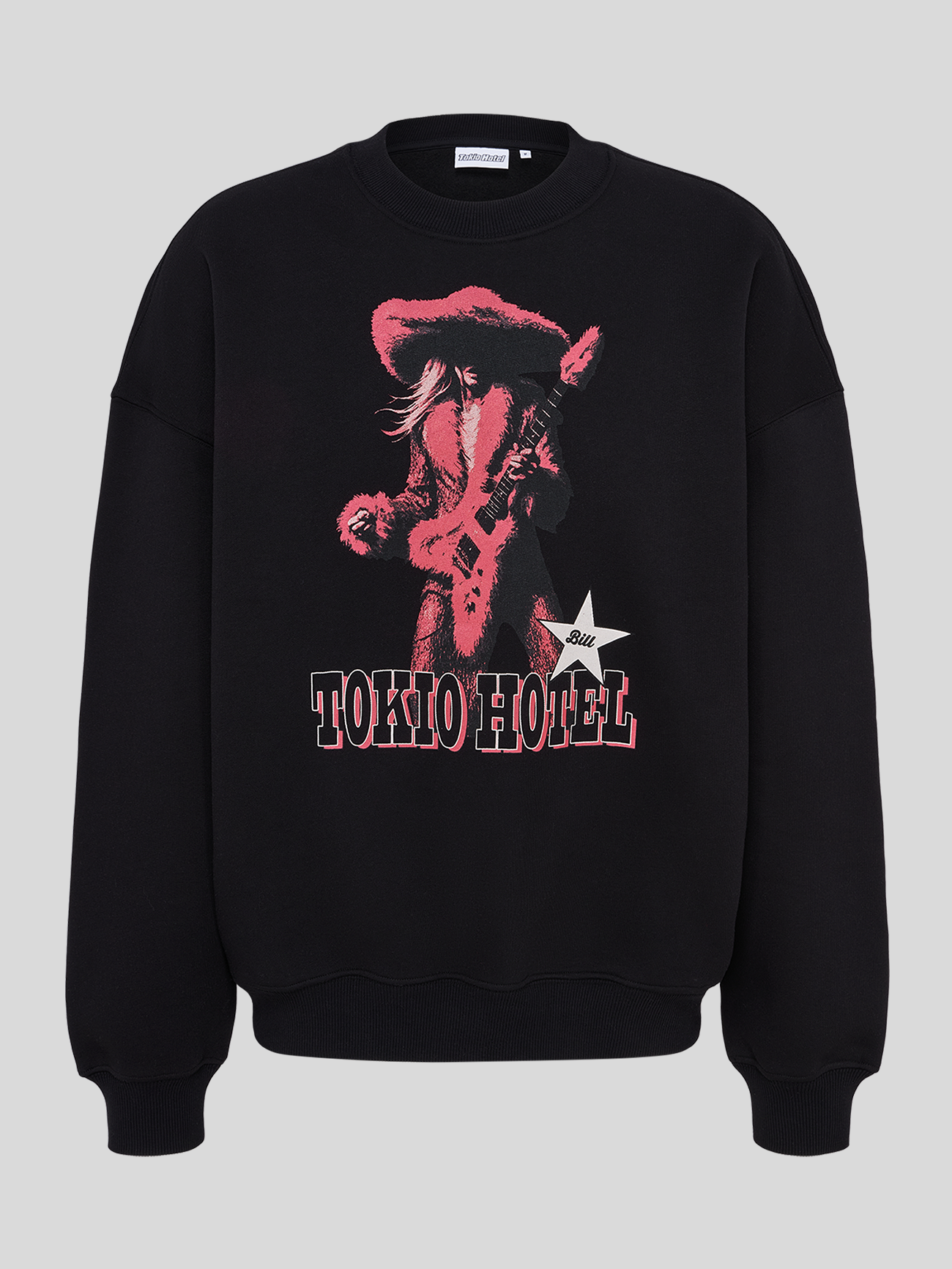 Tokio Hotel Western Sweatshirt Pullover Schwarz Oversize