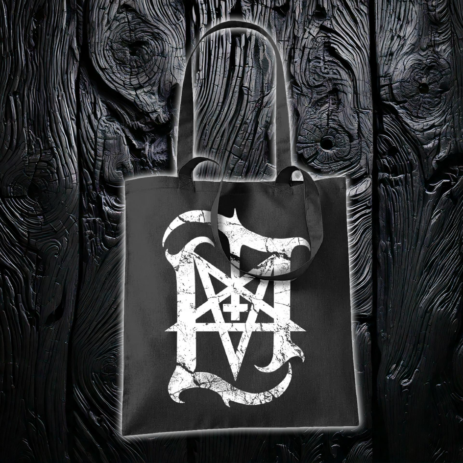 Lord Ahriman Signature Tote Bag Schwarz Emblem 37x41 cm