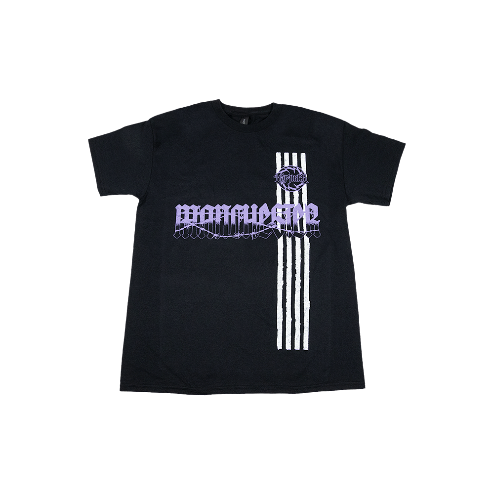 Hot Milk Manchester Tee T-Shirt schwarz Baumwolle