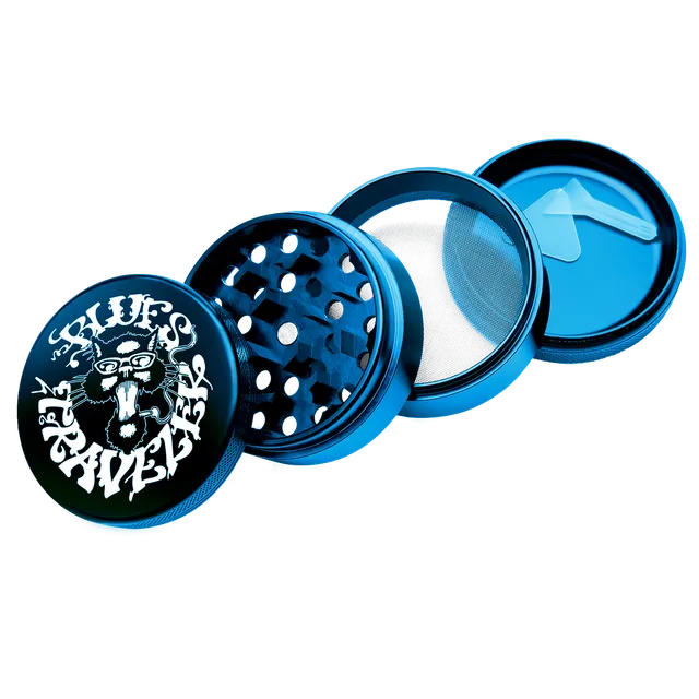 Blues Traveler Smokin Cat Grinder 4-teilig Blau Zubehör
