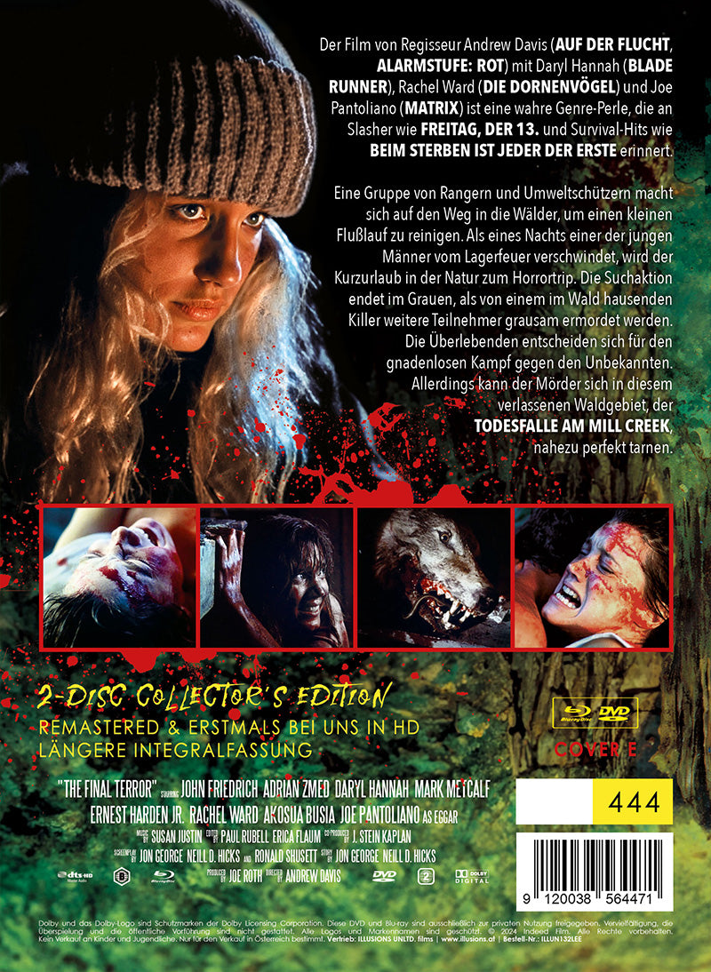 Black Lava The Final Terror Mediabook BD+DVD Cover E 444