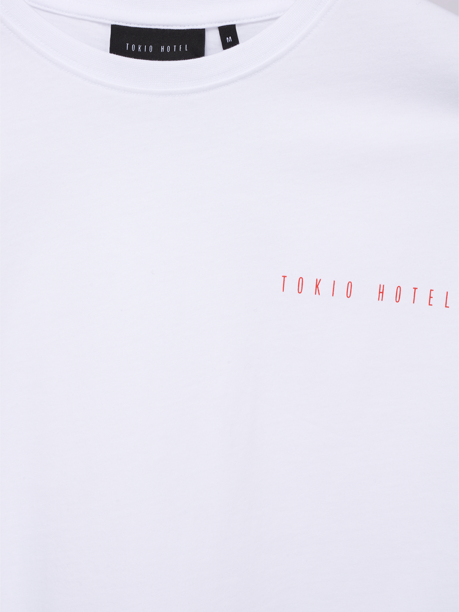 Tokio Hotel Classic T-Shirt Shirt Weiß 100% Baumwolle
