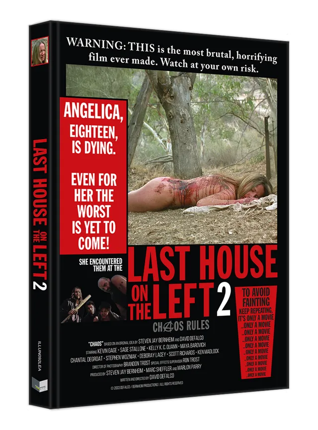 Black Lava Last House on the Left 2 Mediabook Cover A Uncut