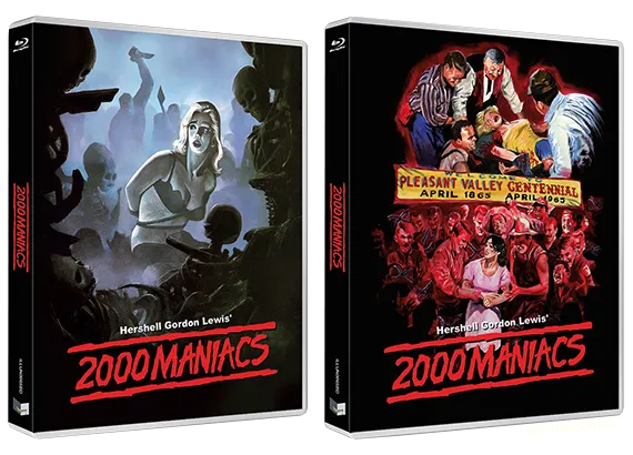 Black Lava 2000 Maniacs Blu-ray Uncut Scanavo Box