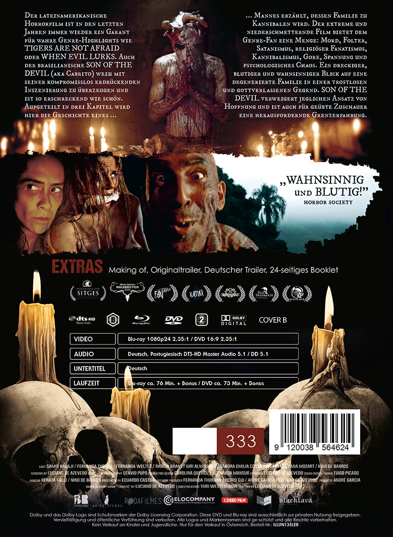 BlackLava Son of the Devil Mediabook Cover B Blu-ray DVD