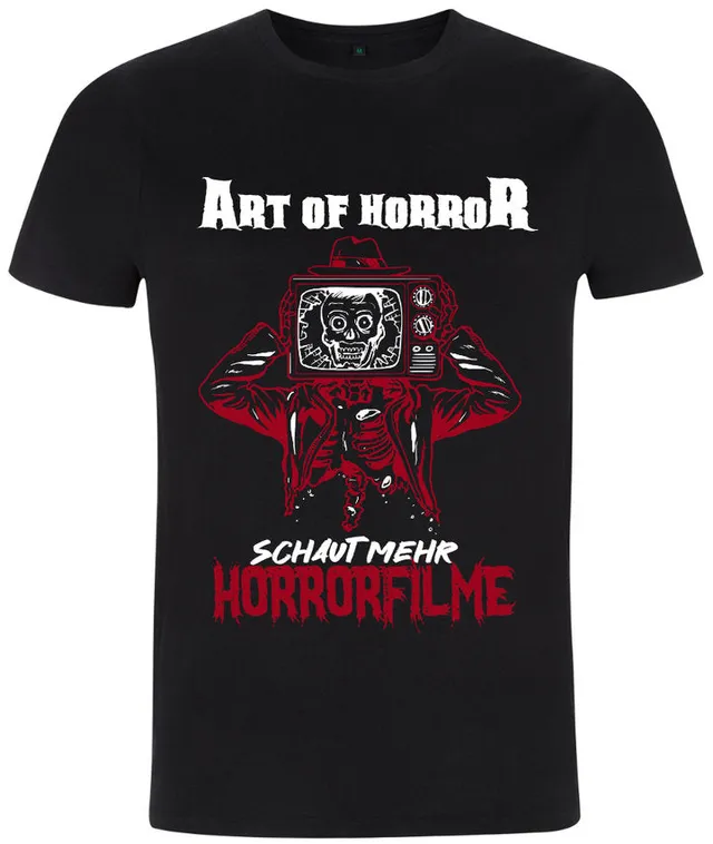 BlackLava Art of Horror Zombie-Horror T-Shirt Baumwolle