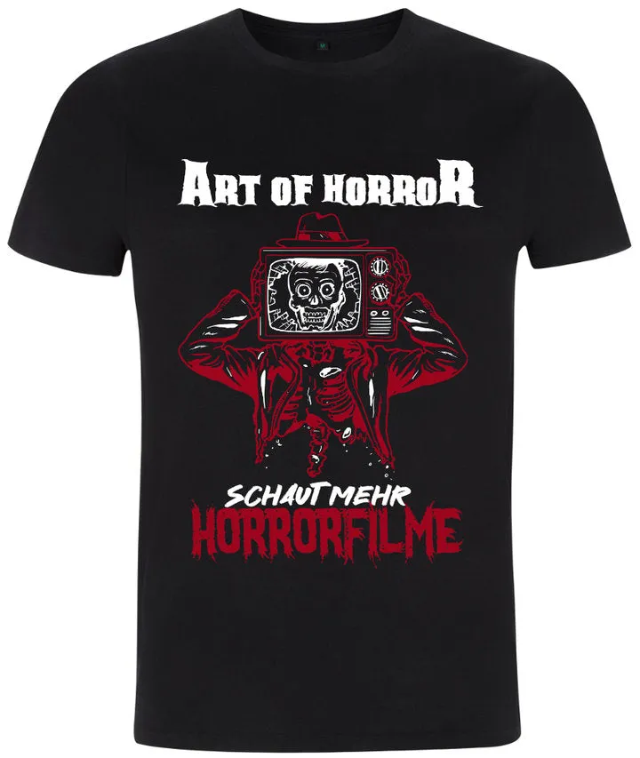 BlackLava Art of Horror Zombie-Horror T-Shirt Baumwolle