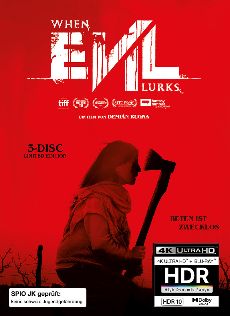 BlackLava Releases When Evil Lurks UHD+2BD Mediabook B UNCUT