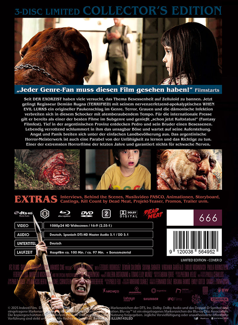 BlackLava Releases When Evil Lurks 3-Disc Mediabook Cover D UNCUT