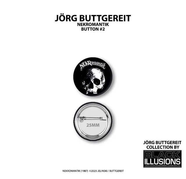BlackLava Nekromantik Button 25mm #2 Merch lizenziert