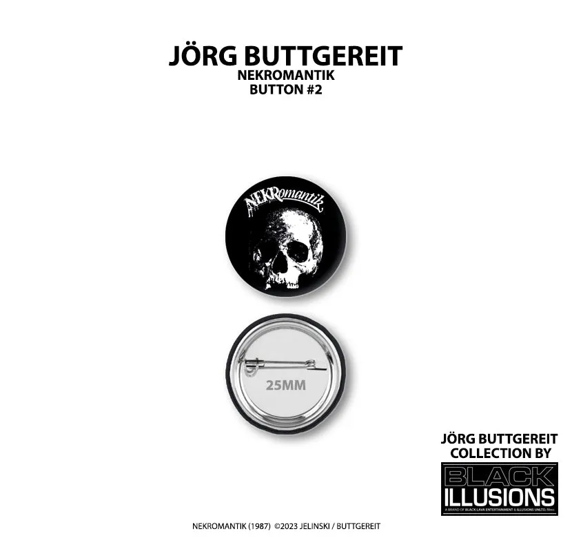 BlackLava Nekromantik Button 25mm #2 Merch lizenziert