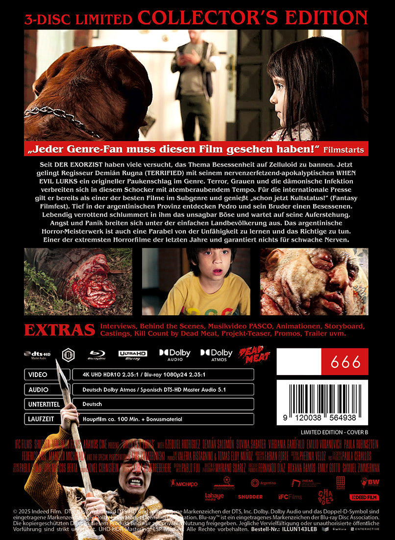 BlackLava Releases When Evil Lurks UHD+2BD Mediabook B UNCUT