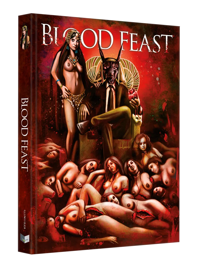 Black Lava Blood Feast Blutiges Festmahl 2-Disc Mediabook Cover A