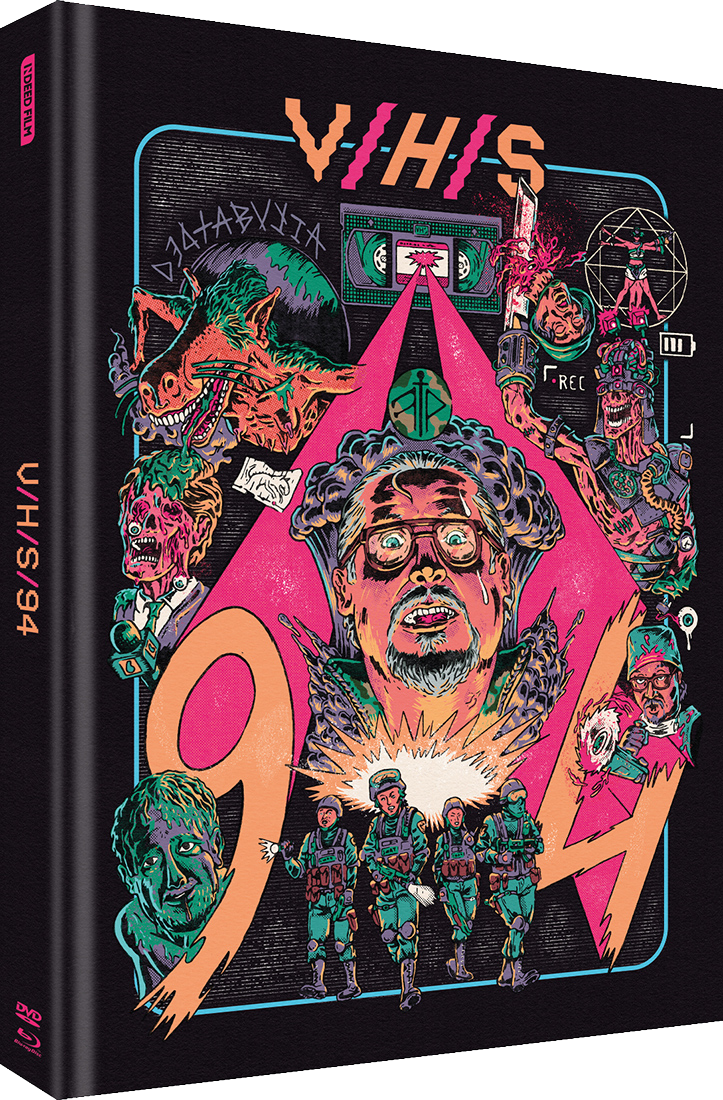 Black Lava V/H/S/94 Mediabook Blu-ray+DVD Cover B Uncut limitiert