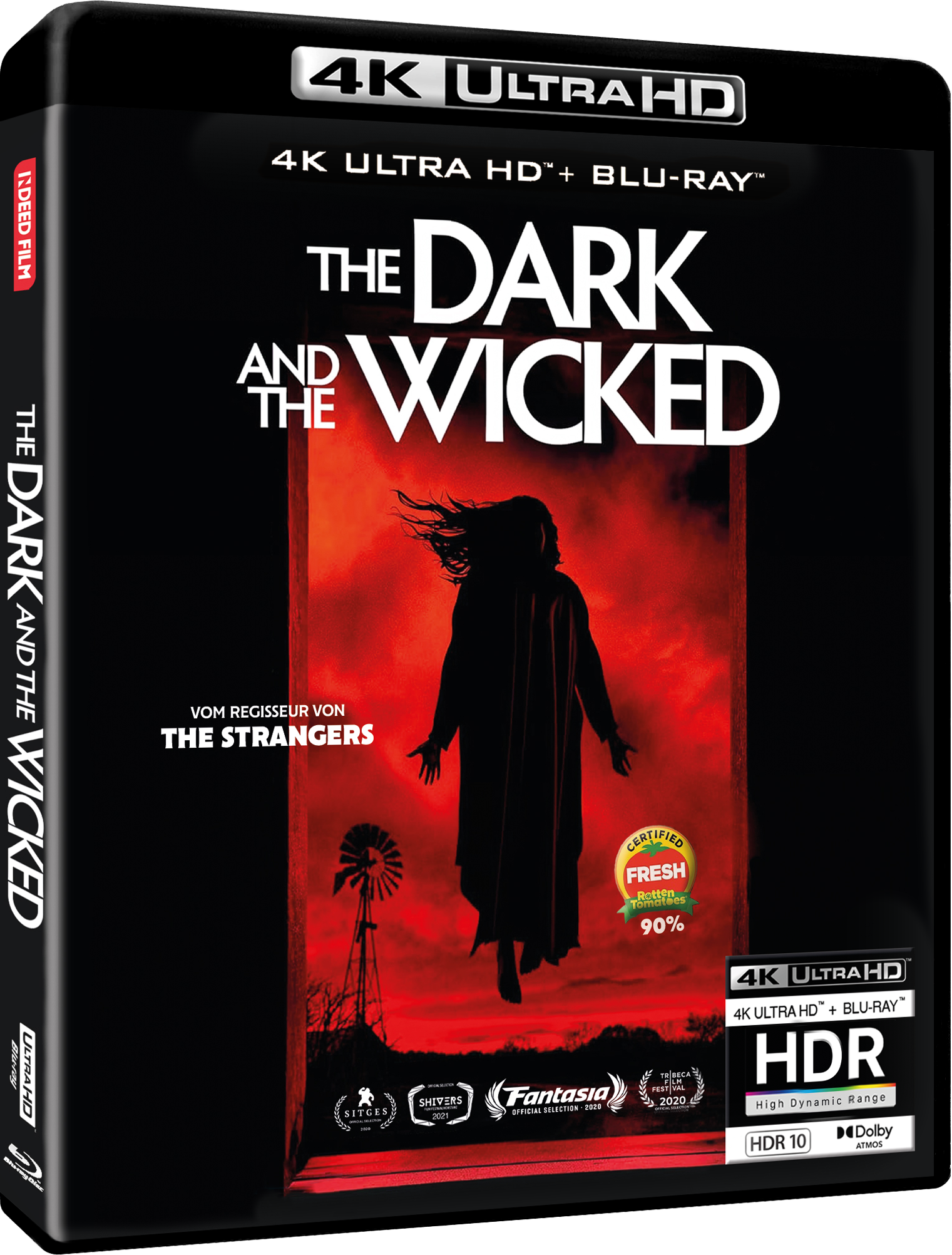 Black Lava The Dark and the Wicked UHD Blu-ray Softbox