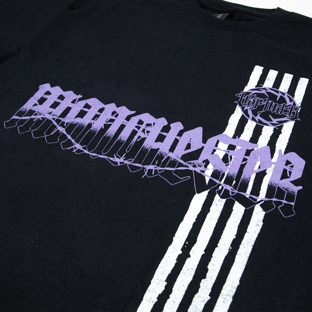 Hot Milk Manchester Tee T-Shirt schwarz Baumwolle