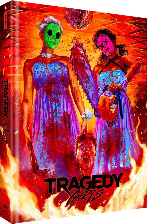 Black Lava Tragedy Girls Mediabook Cover B Uncut Blu-ray DVD