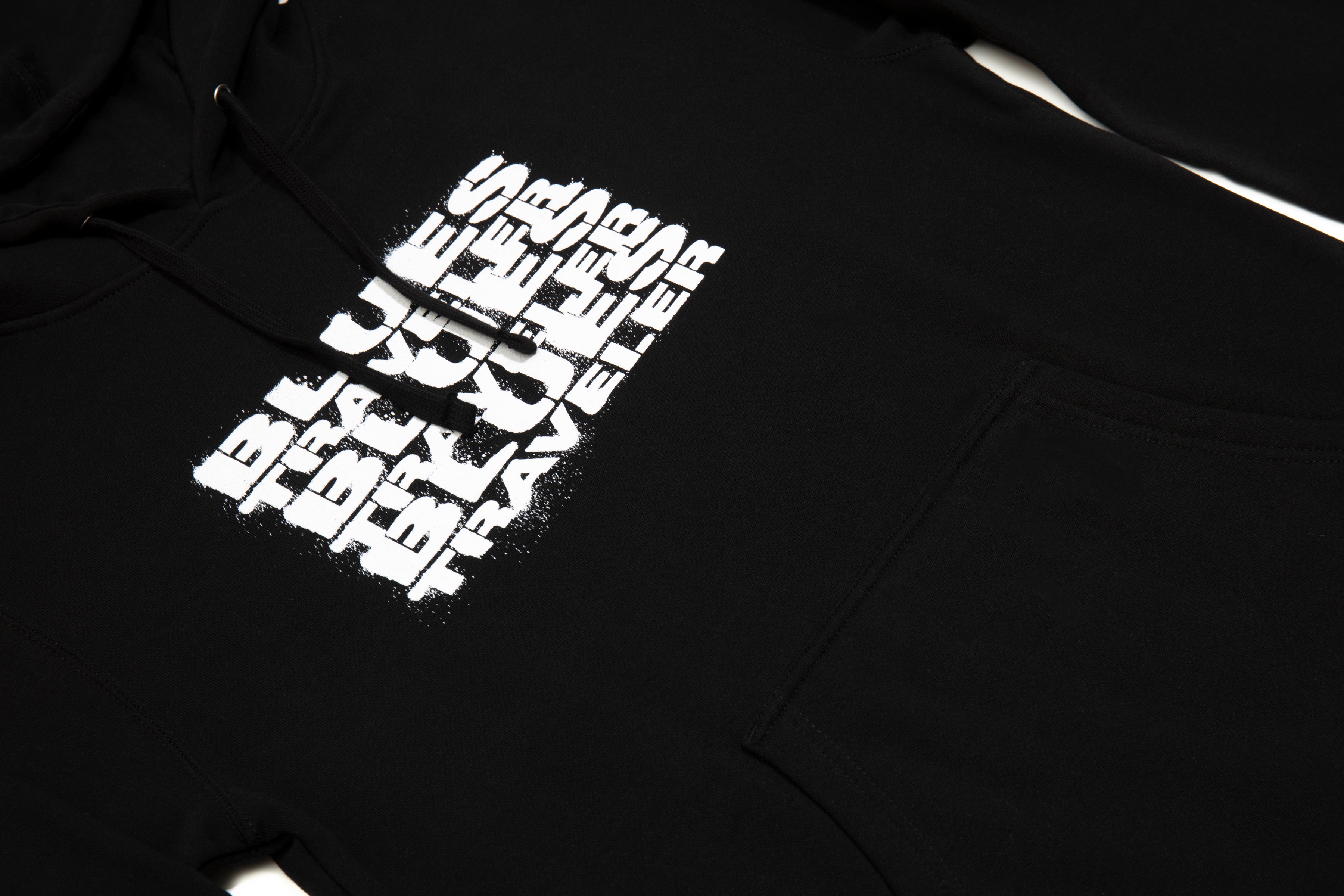 Blues Traveler Chroma Repeater Hoodie Schwarz Baumwolle